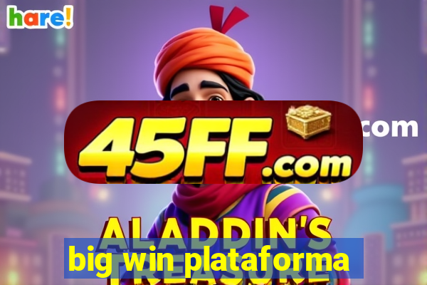 big win plataforma